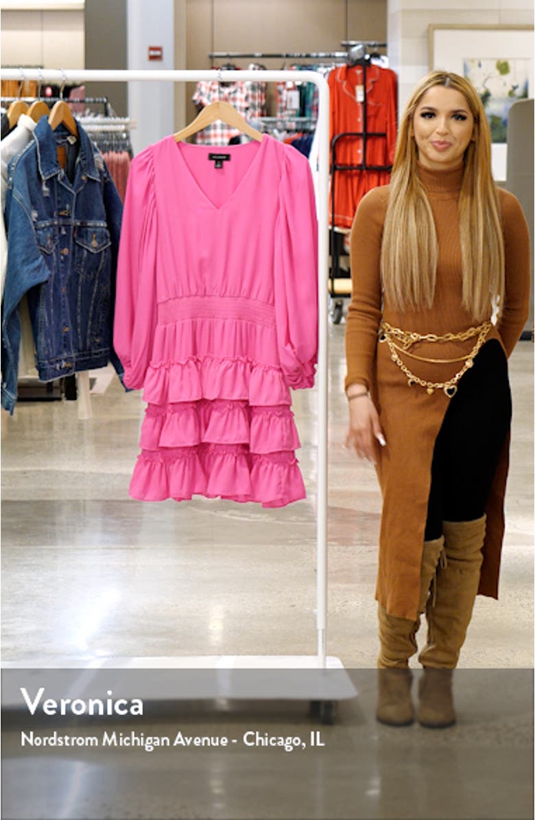 Long Sleeve Tiered Dress, sales video thumbnail