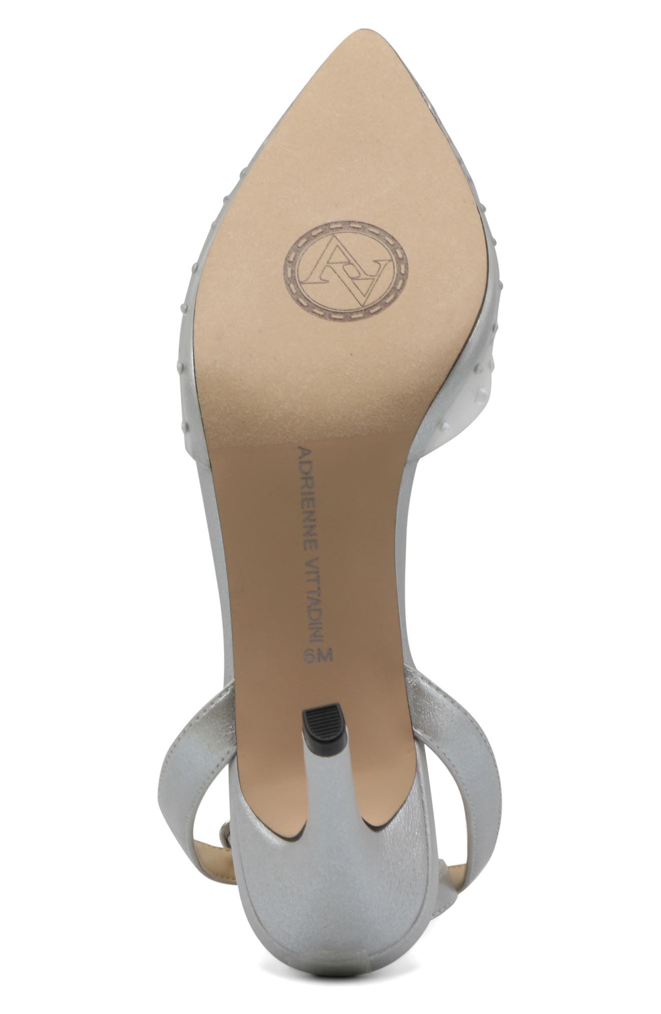 Adrienne Vittadini Jeweled Ankle Strap Pump, Alternate, color, 