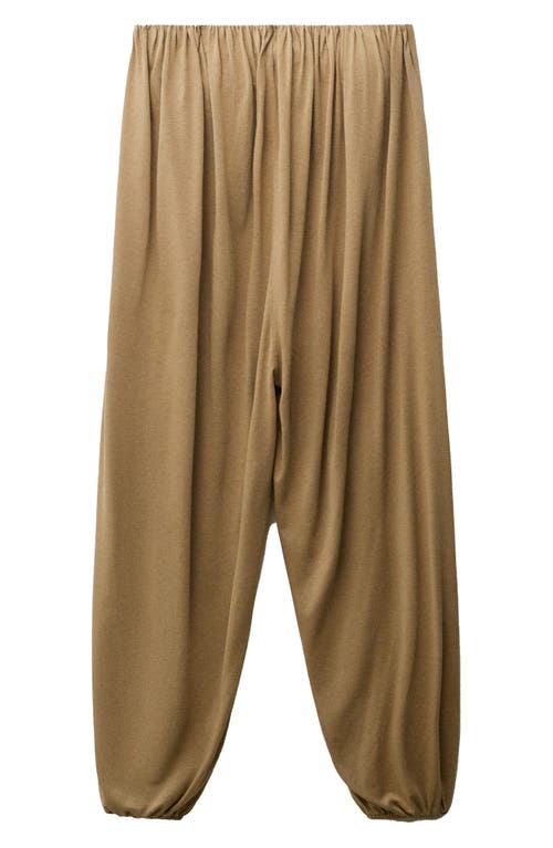 Mango Puffed Strapless Jumpsuit