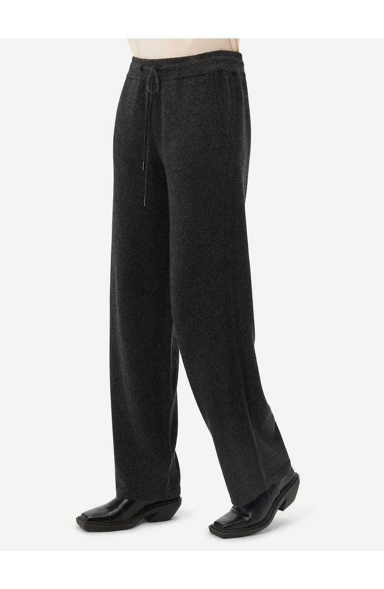 GOBI Mongolian Cashmere Cashmere Straight Leg Jogger With Contrast Side, Alternate, color, 