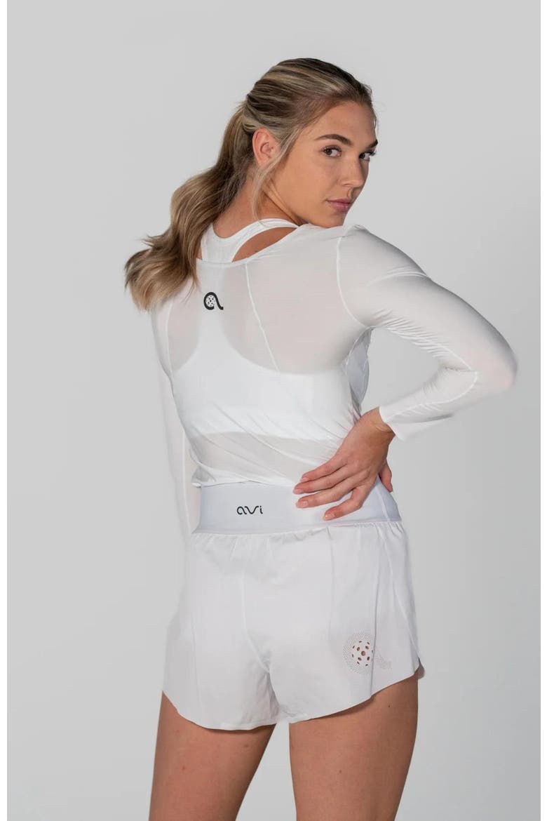 Bounce-It Pickleball Long Sleeve, Main, color, Club White