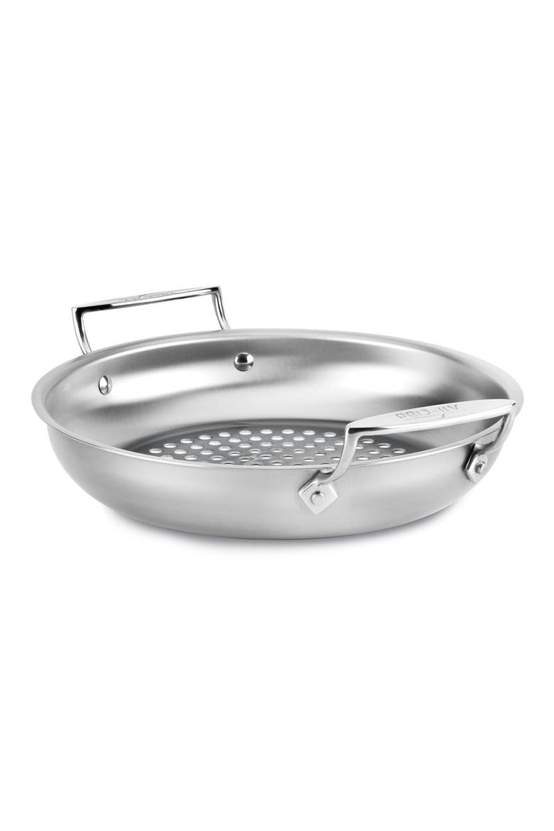 Stainless Steel Outdoor Basket, Main, color, SILVER