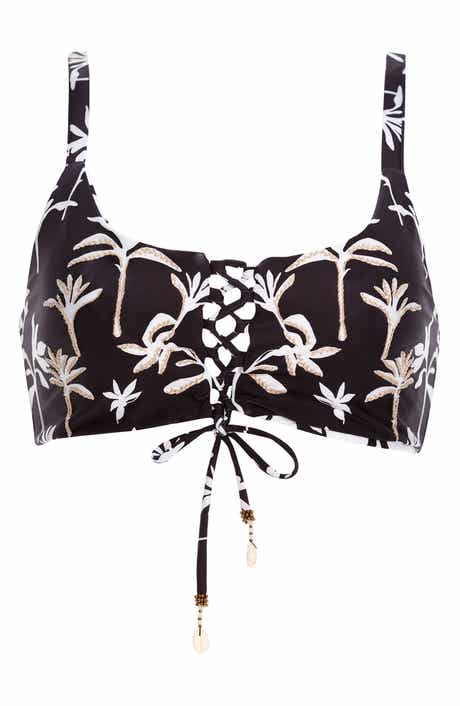 Cosita Linda Reversible Lace-Up Bikini Top