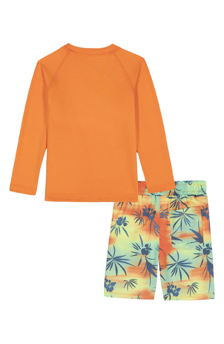 Quiksilver Kids' Rashguard Top & Swim Trunks Set, Alternate, color, Prepack Assorted