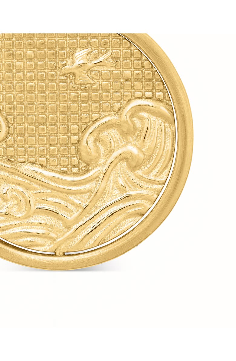 David Yurman Water & Fire Amulet in 18K Yellow Gold, Alternate, color, 18K Yellow Gold