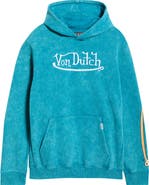 Von Dutch Embroidered Fleece Graphic Hoodie