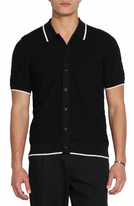 Civil Society Short Sleeve Button-Down Sweater
