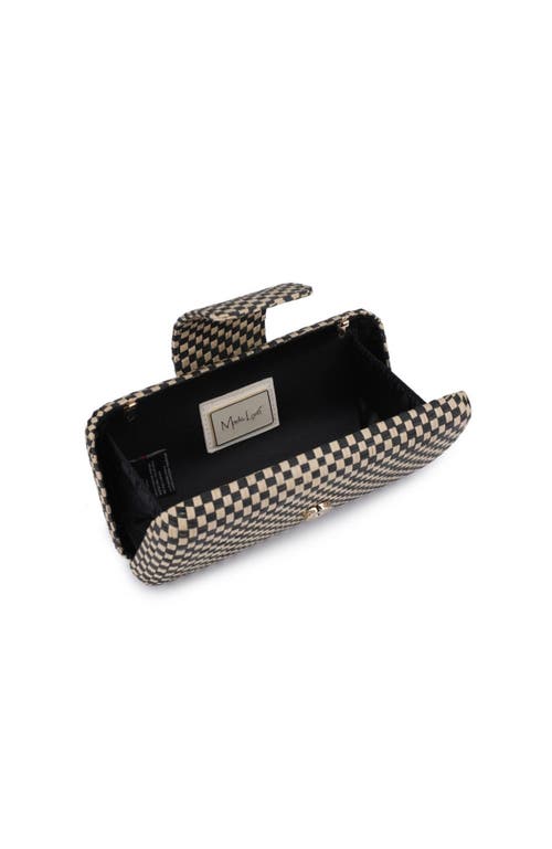 Moda Luxe Sylvi Evening Bag In Black Natural