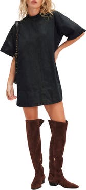 Free People Harlow Denim Minidress