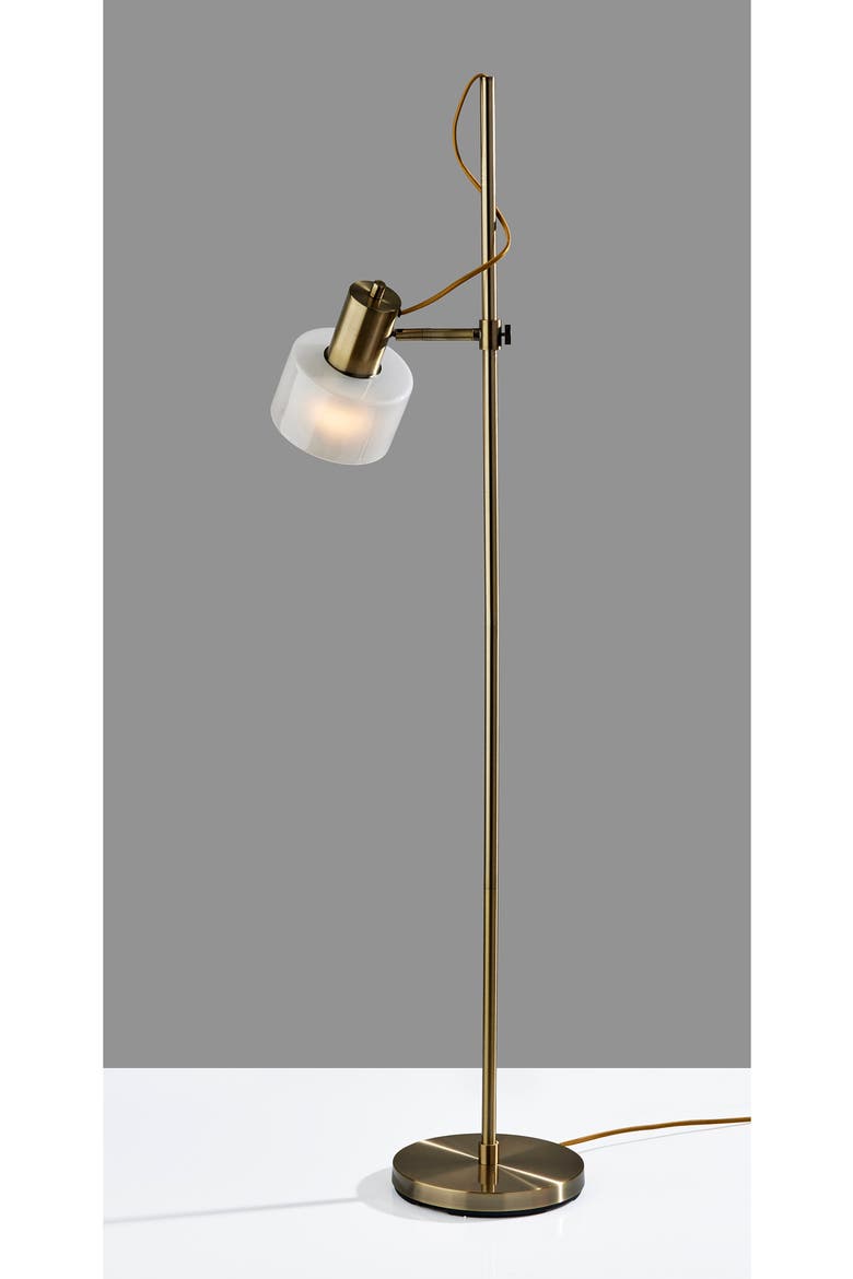 Rhodes Floor Lamp, Alternate, color, ANTIQUE BRASS