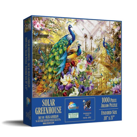 Solar Greenhouse 1000 piece Jigsaw Puzzle for Adults
