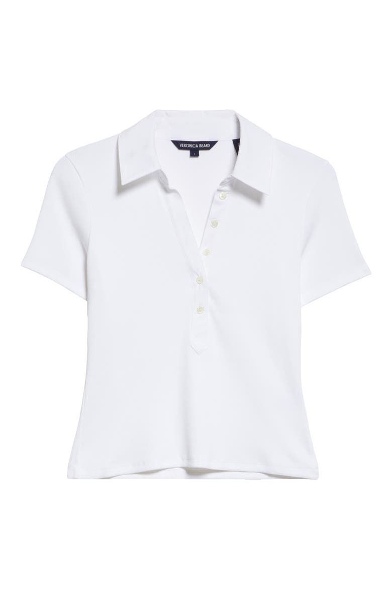 Kearney Stretch Cotton Polo, Alternate, color, WHITE