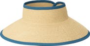 San Diego Hat Packable Straw Visor