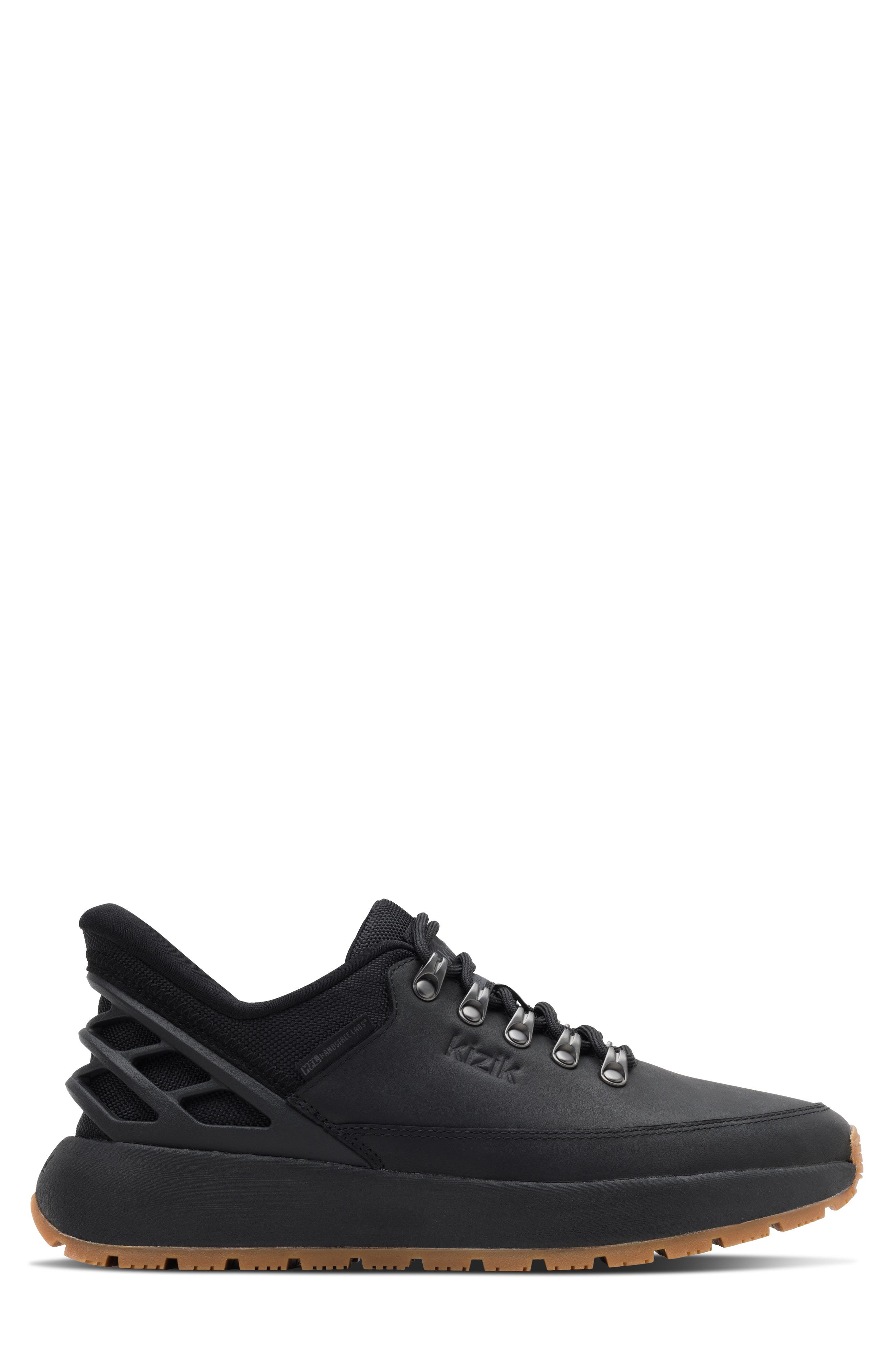 Wasatch Leather Hands-Free Sneaker, Alternate, color, BLACKOUT