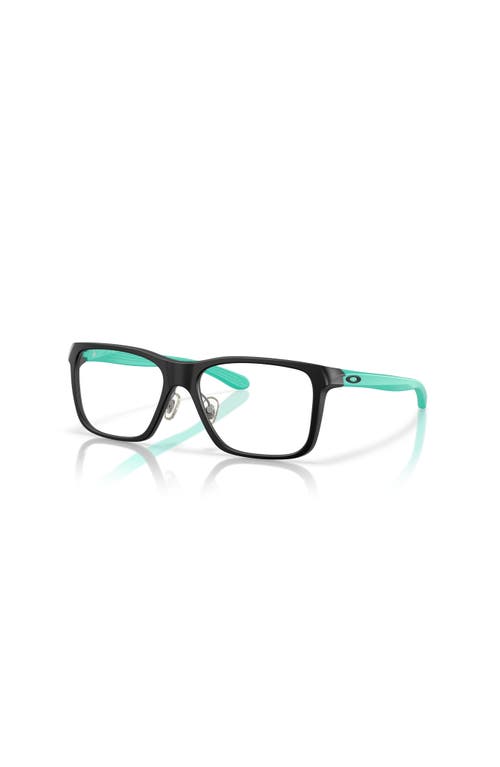 Oakley 51mm Rectangle Optical Glasses In Black