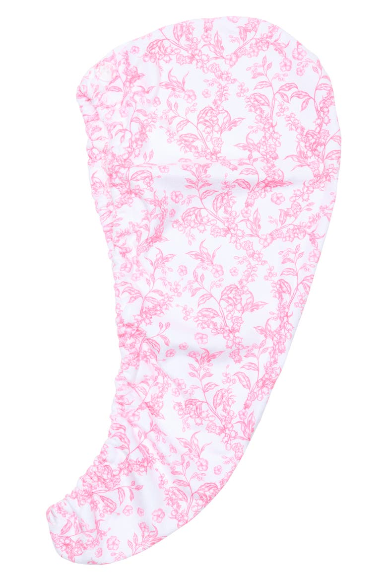 Microfiber Hair Towel, Main, color, PINK TOILE