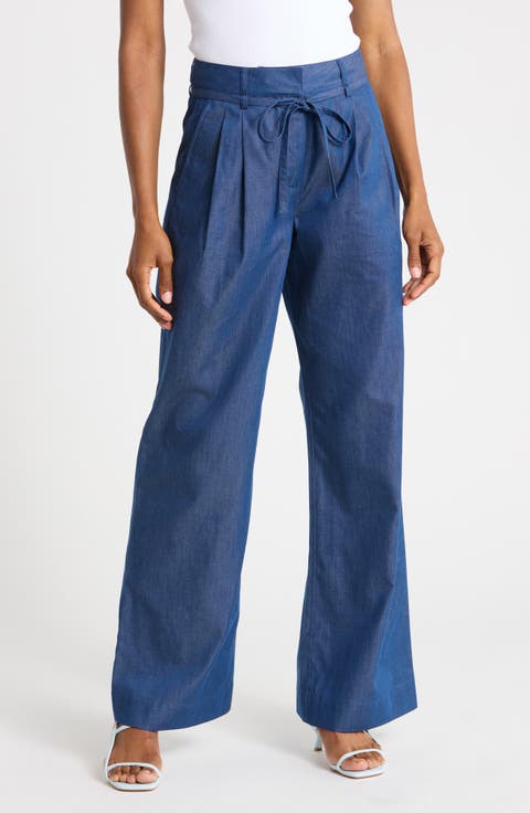 Felicity Tie Wide Leg Pants