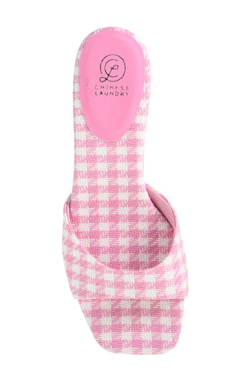 Chinese Laundry Lomita Slide Sandal In Pink Multi
