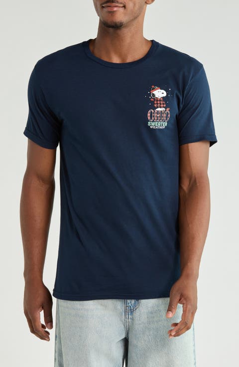 Peanuts Ohio Sweater Weather Graphic T-Shirt