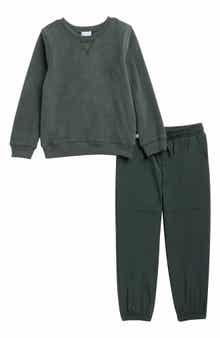 Kids' Fleece Sweatshirt & Nylon Pants Set