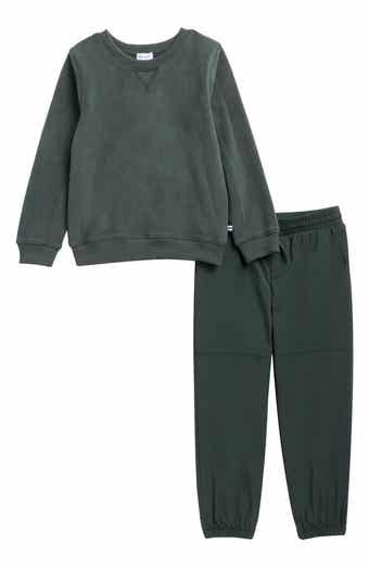 Kids' Fleece Sweatshirt & Nylon Pants Set