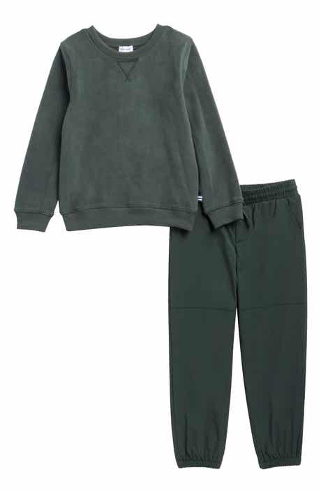 Kids' Fleece Sweatshirt & Nylon Pants Set