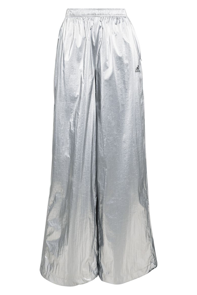 F50 Metallic Track Pants, Alternate, color, SILVER METALLIC