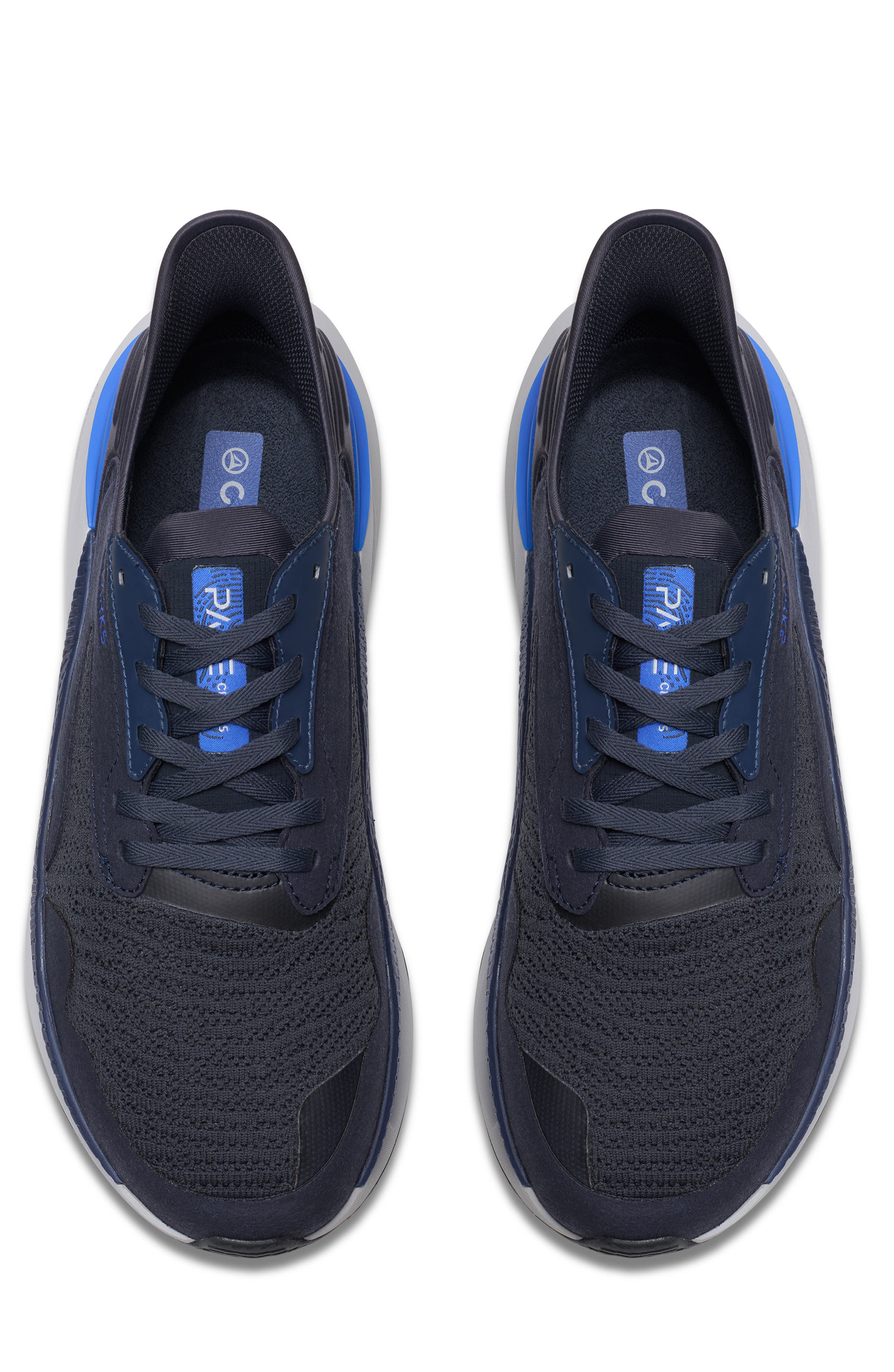 Pace Lace-Up Sneaker, Alternate, color, NAVY