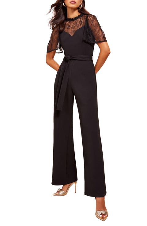 Lace Inset Jumpsuit