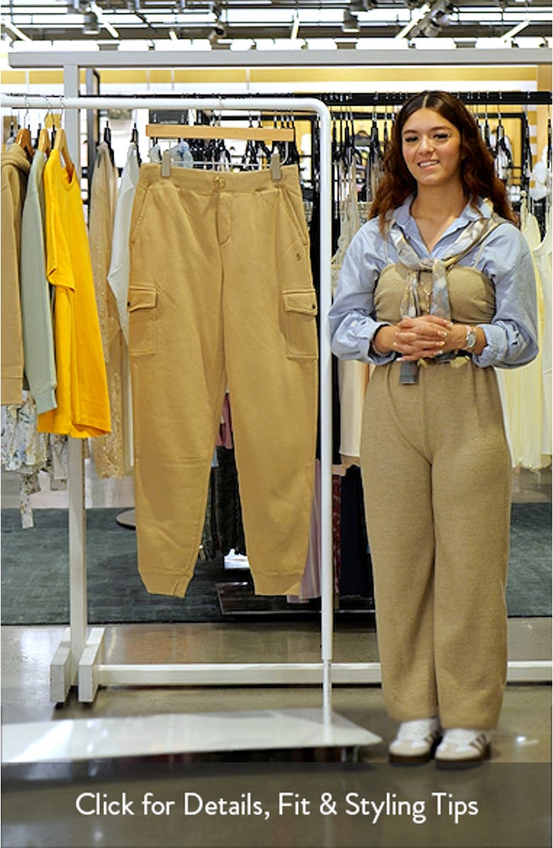 Kids' Fleece Cargo Joggers, sales video thumbnail