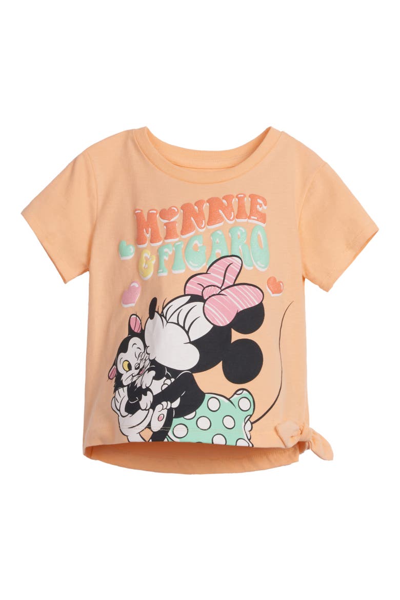Minnie Mouse 2-Piece Tee and Shorts Set, Alternate, color, Minnie Figaro Peach