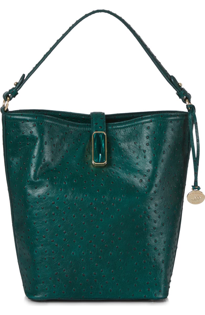 Brahmin Shira Leather Bucket Bag, Main, color,