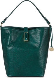 Brahmin Shira Leather Bucket Bag
