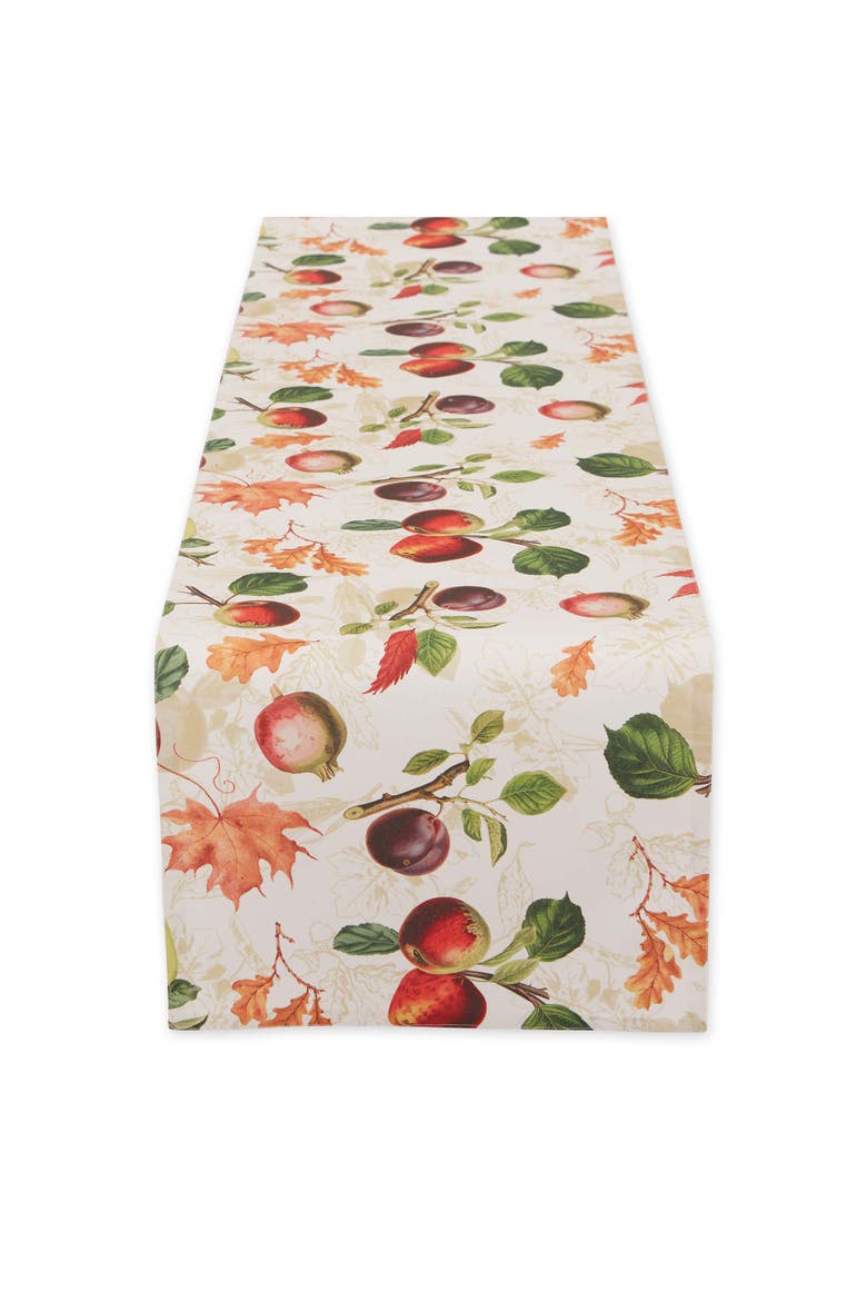 Orchard Botanical Printed Table Runner, Main, color, Orchard Botanical