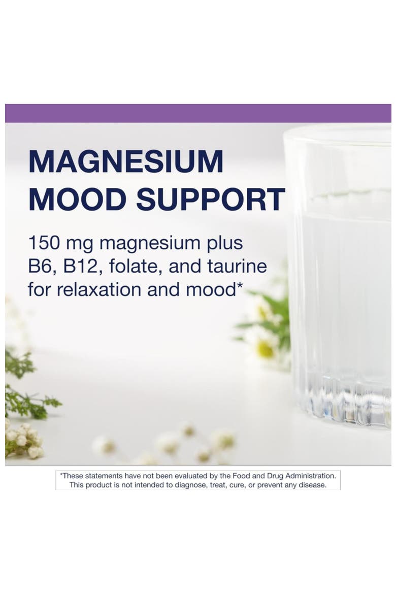 Calming Magnesium Relaxation Supplement Powder 30 Servings, Alternate, color, None