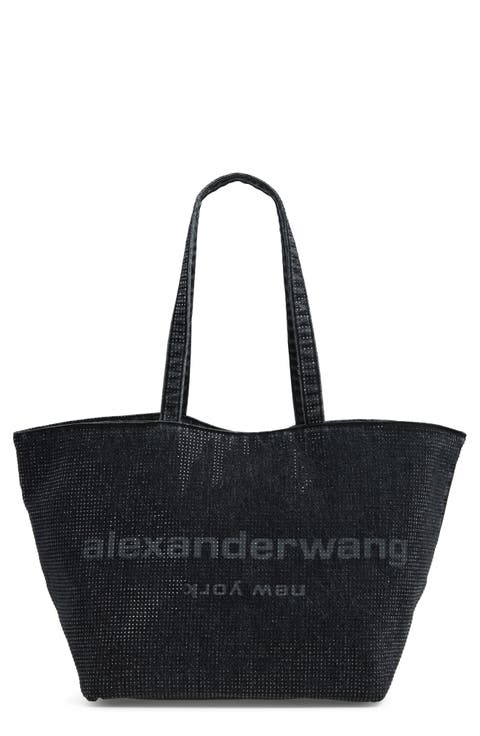 Punch Hotfix Denim Tote