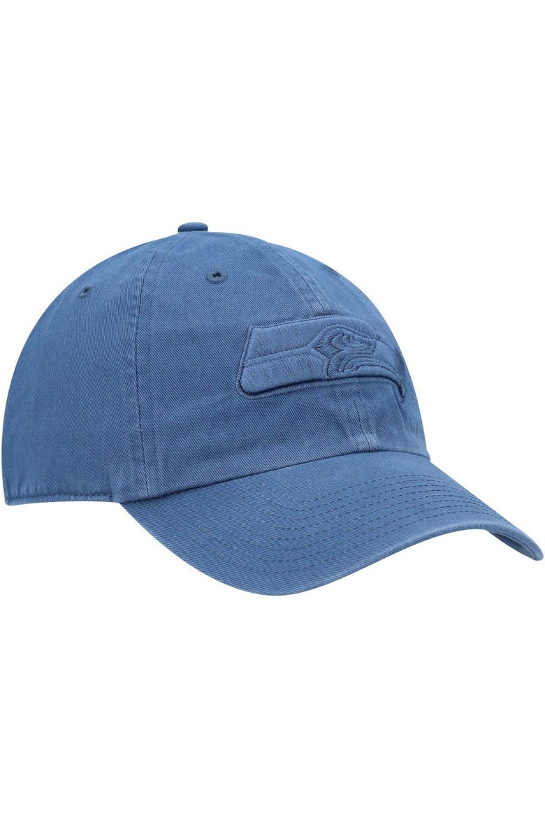Men's '47 Timber Blue Seattle Seahawks Clean Up Adjustable Hat, Alternate, color, Blue