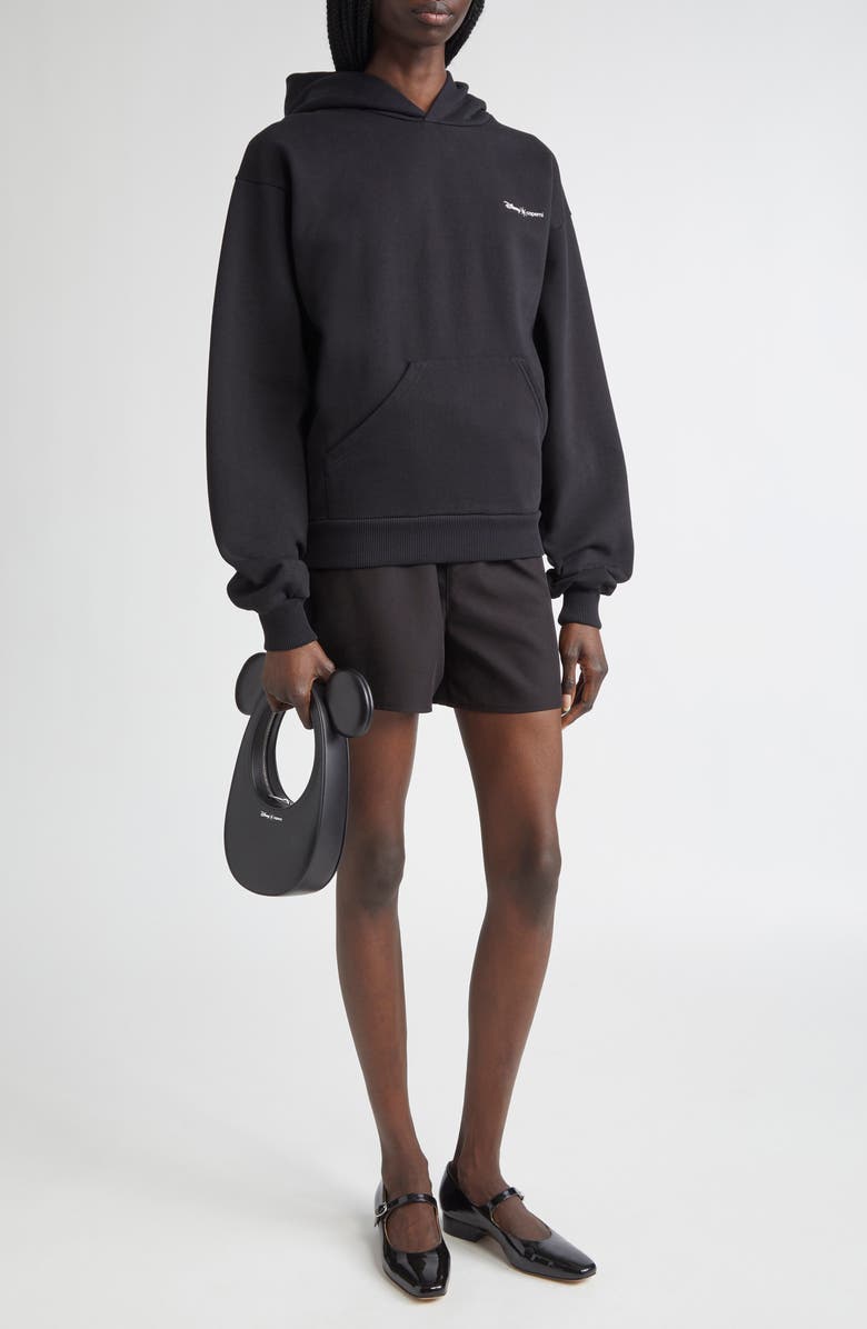 Coperni x Disney Collector Fleece Graphic Hoodie, Alternate, color, Black