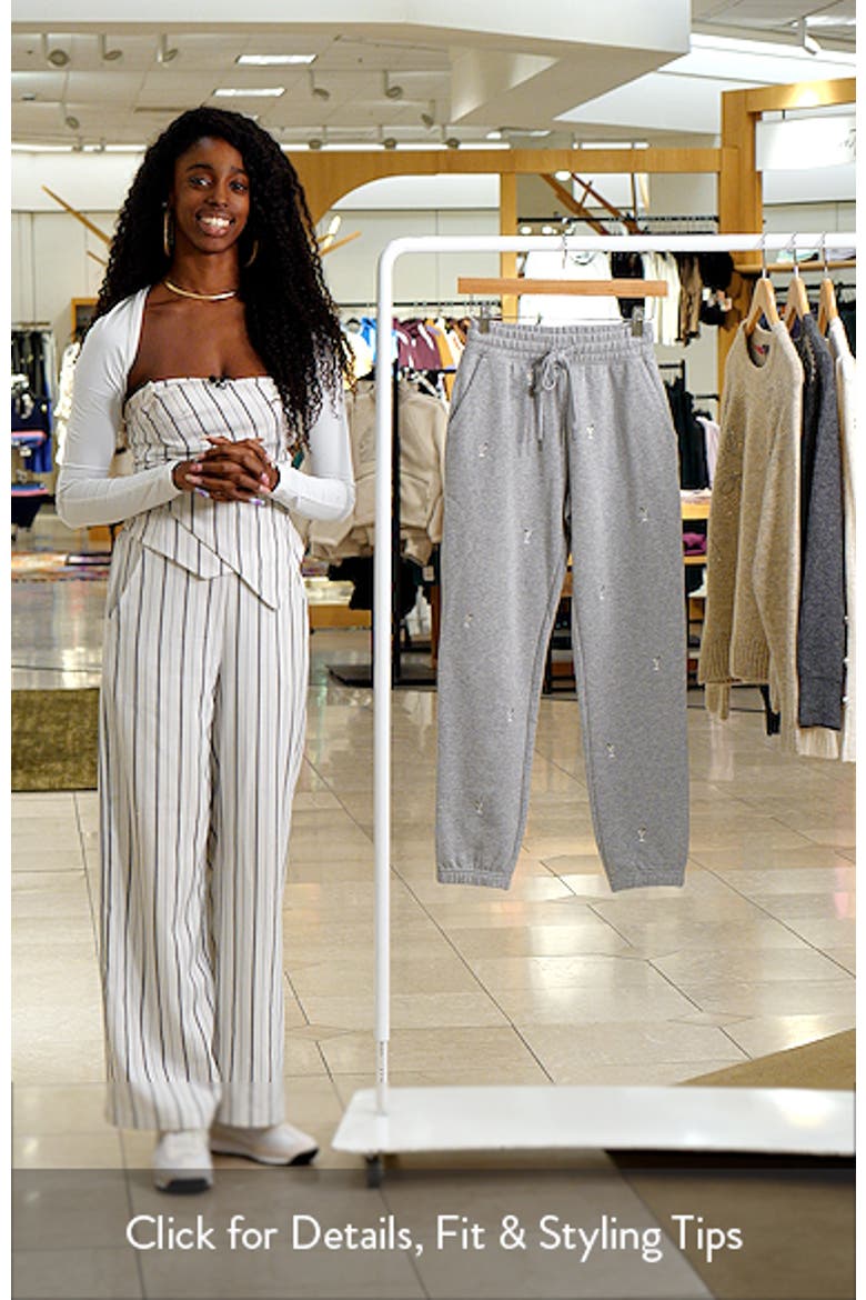 Kingston Martini Embroidered Cotton Joggers video