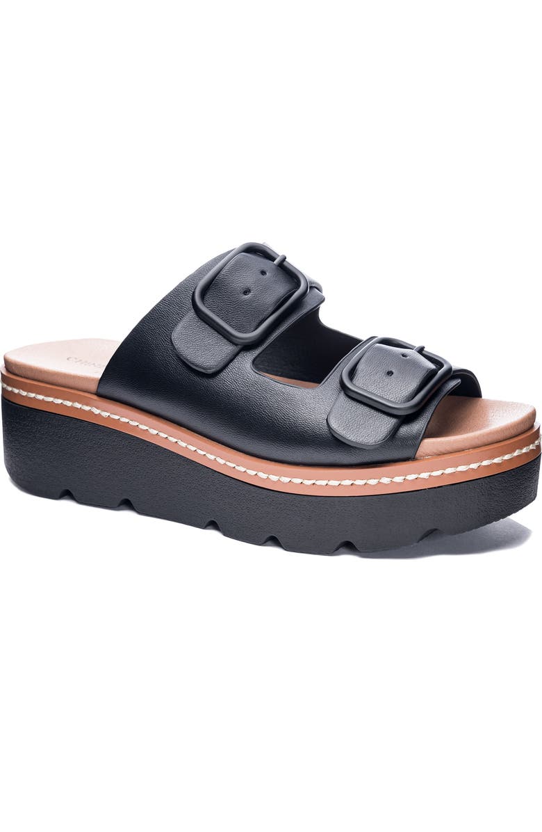 Chinese Laundry Surf's Up Platform Slide Sandal, Main, color,