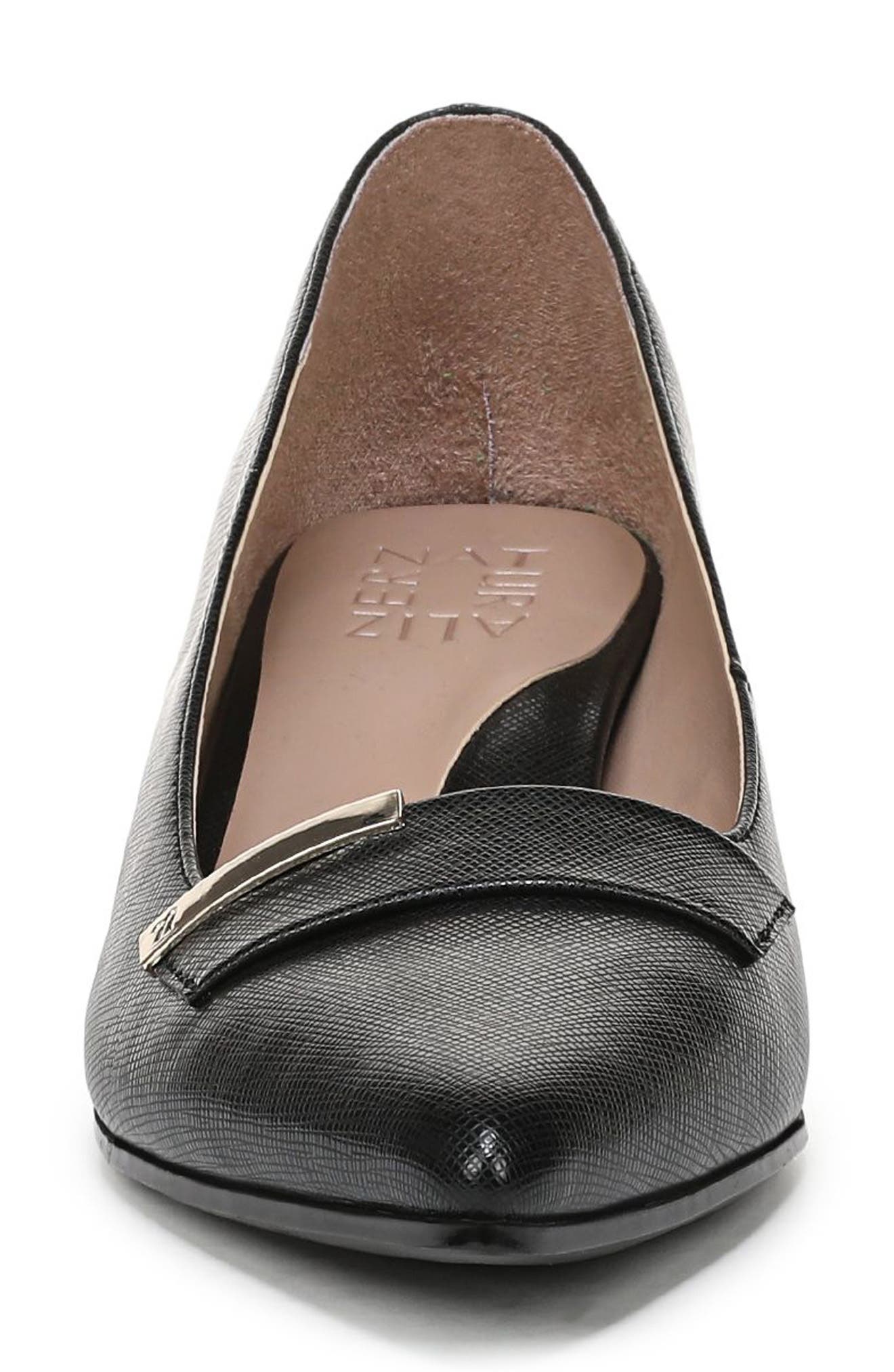 Avani Block Heel Pump - Wide Width Available, Alternate, color, BLACK FAUX LEATHER