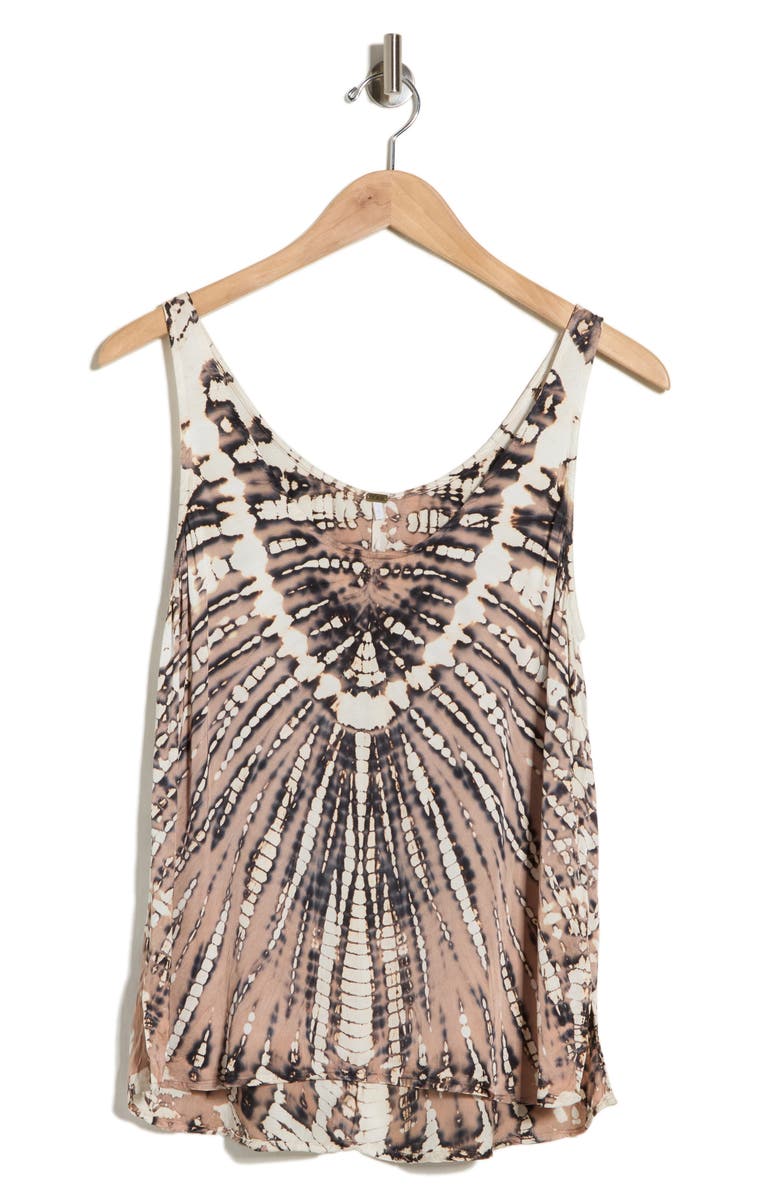 Young, Fabulous & Broke Nari Satin Tank, Main, color, 