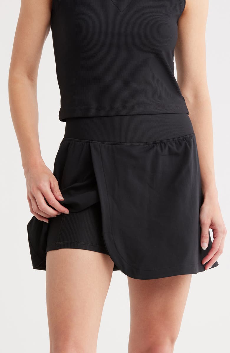 90 DEGREE BY REFLEX Wonderlink Tulip Hem Skort, Alternate, color,