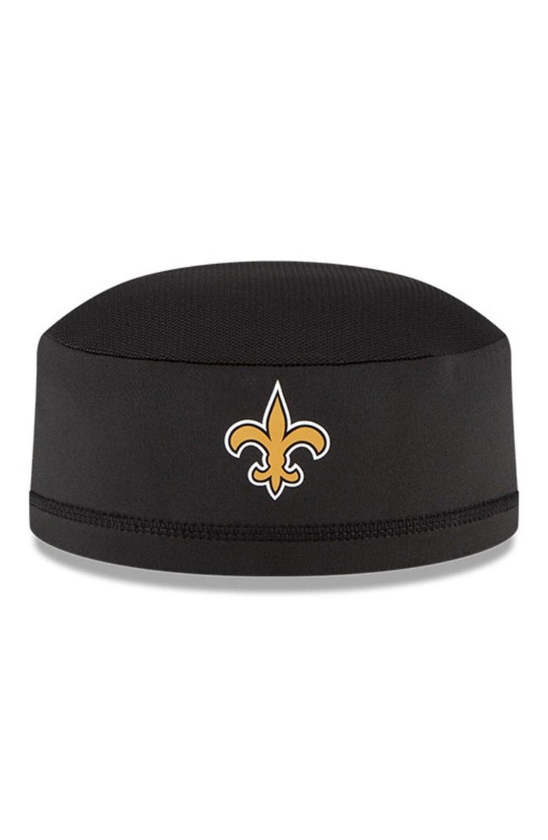 New Era Men's New Era Black New Orleans Saints NFL Training Skully Cap, Alternate, color, 