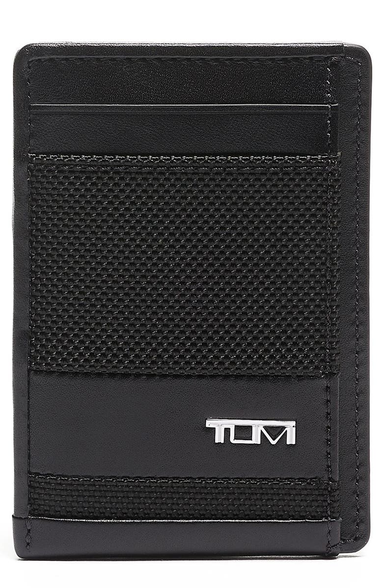 TUMI Alpha Money Clip Card Case, Main, color, 