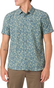 O'Neill Oasis Floral Short Sleeve Button-Up Shirt