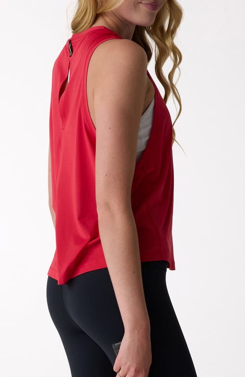 Centerline Athletics Tank In Red