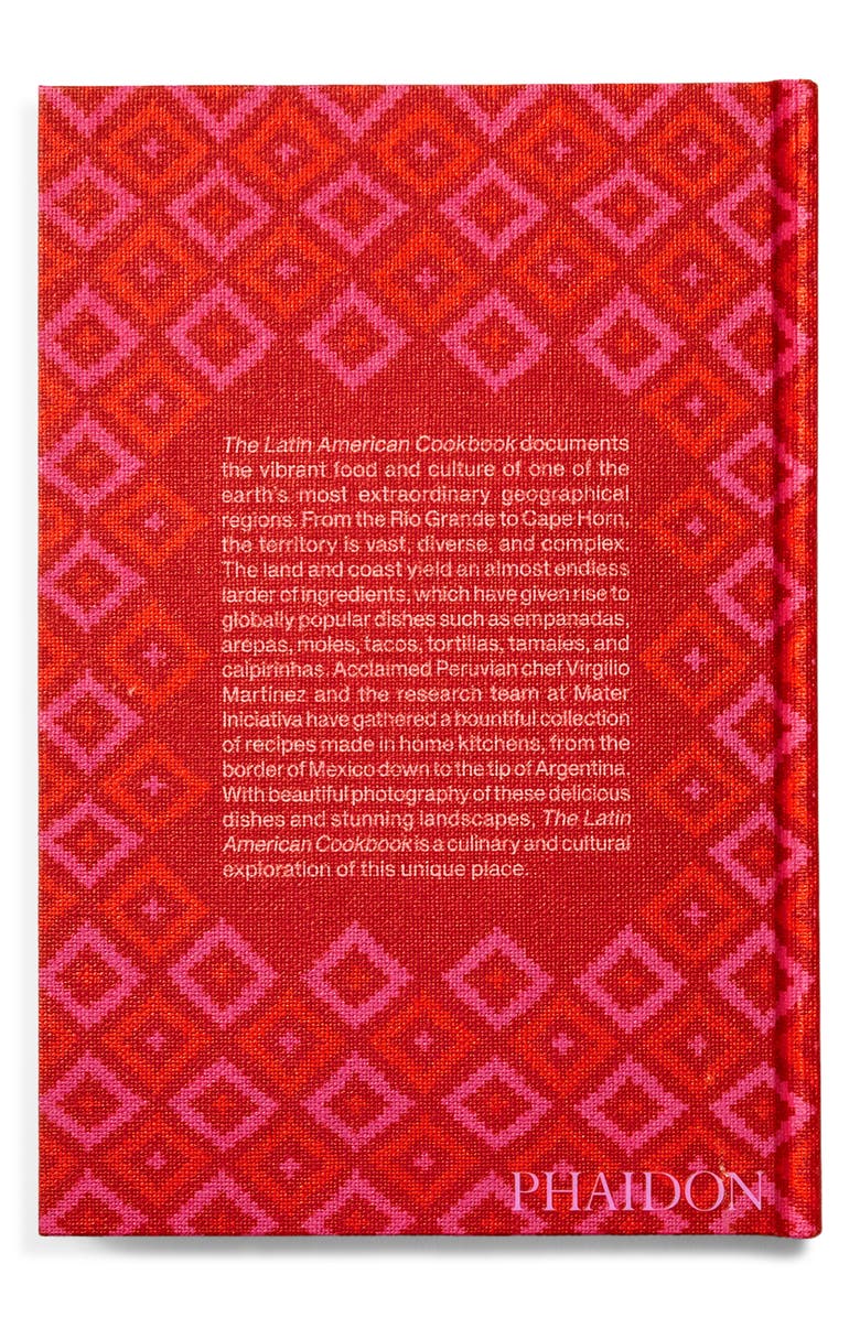 Phaidon Press 'The Latin American Cookbook' Cookbook, Alternate, color, Red Multi