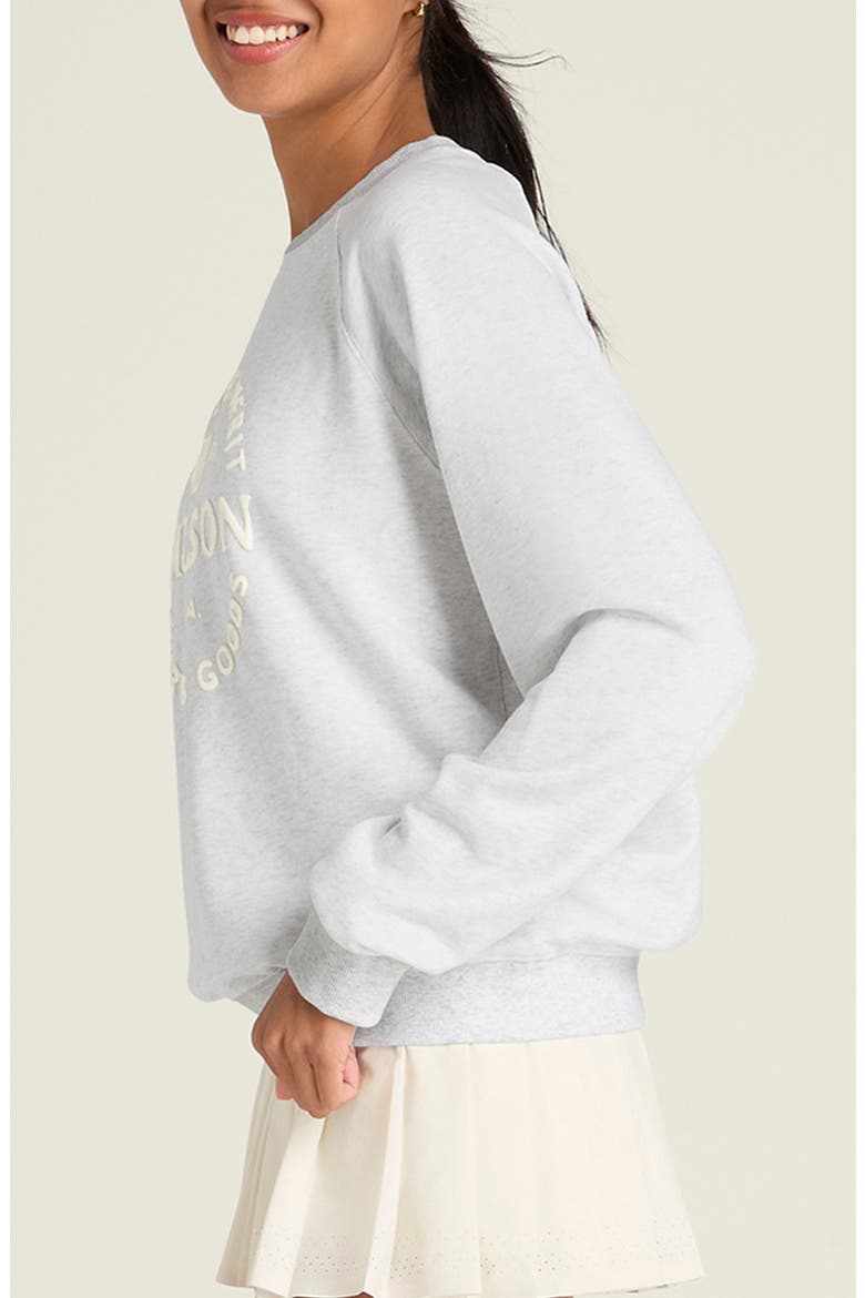 Classic Crewneck Sweatshirt, Alternate, color, CLOUD HEATHER