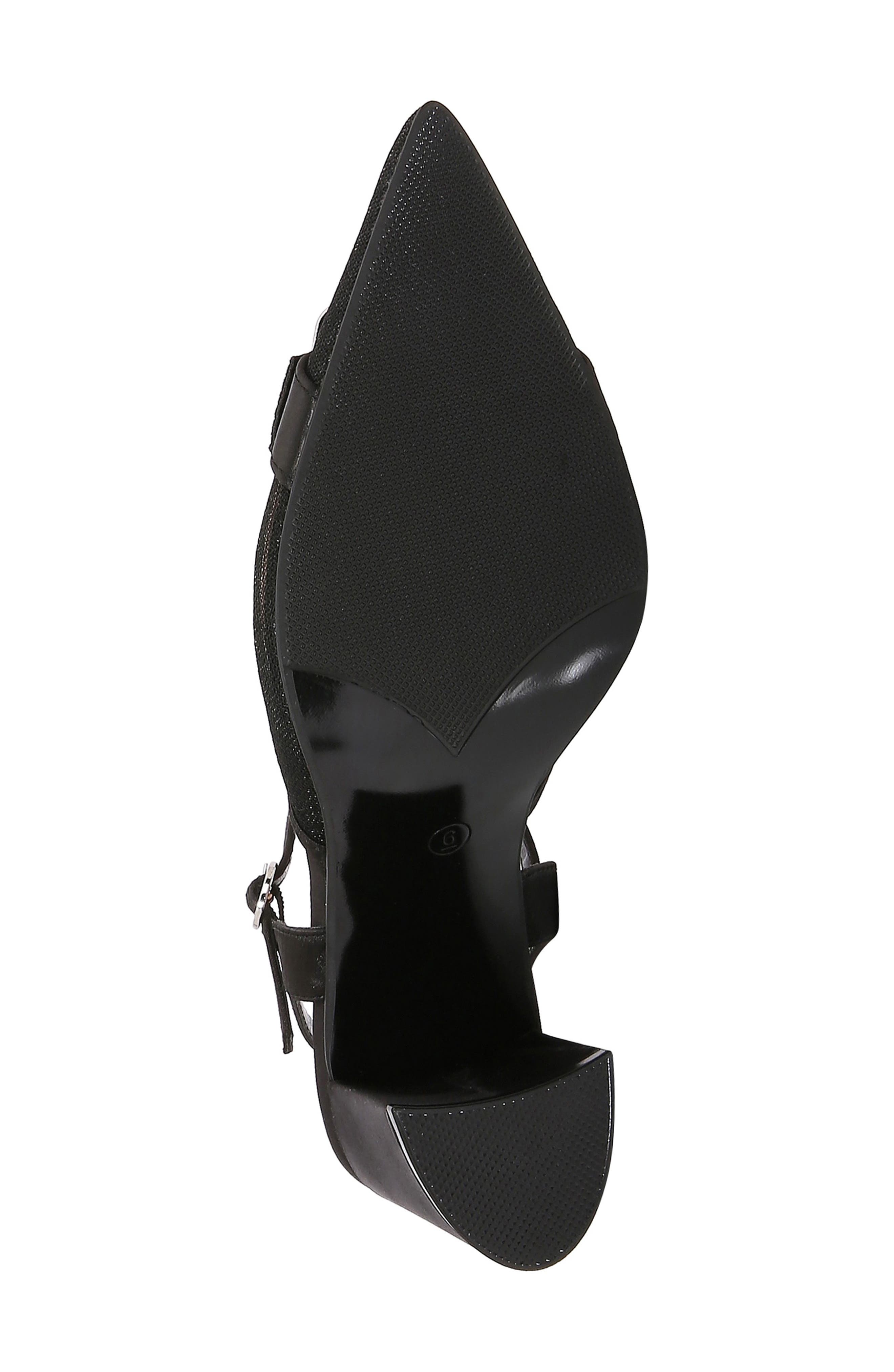 LADY COUTURE Bianca Slingback Pump, Alternate, color, Black